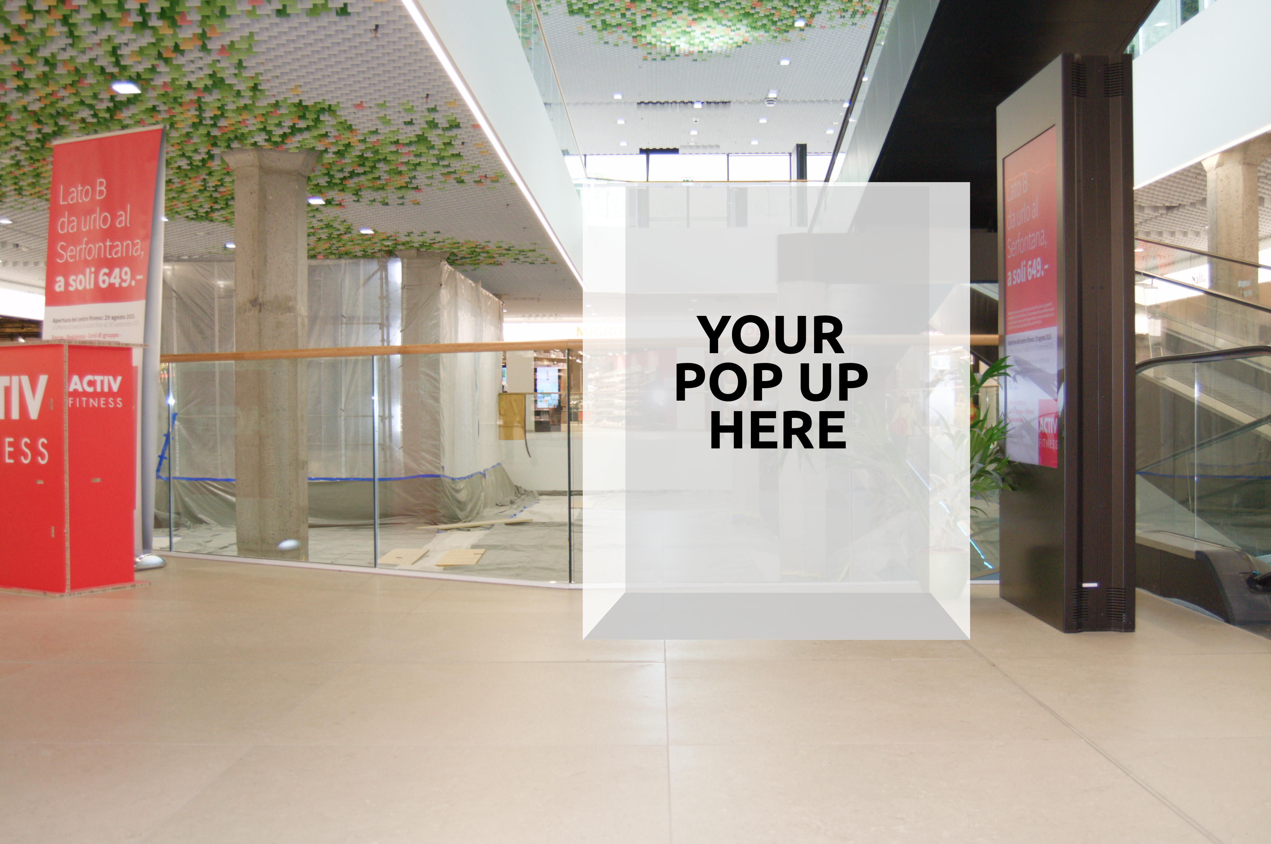 Centro Serfontana, Piano superiore C004