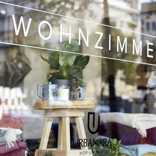 URBANARA Wohnzimmer | Pop-Up Shop