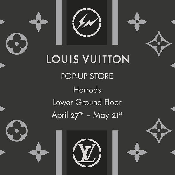 fragment design x Louis Vuitton London Pop-up