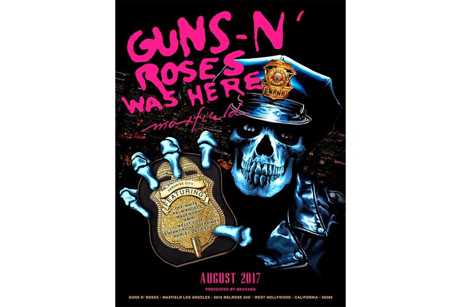 Maxfield Is Set to Host The “Guns N’ Roses Was Here” Pop-Up Exhibit