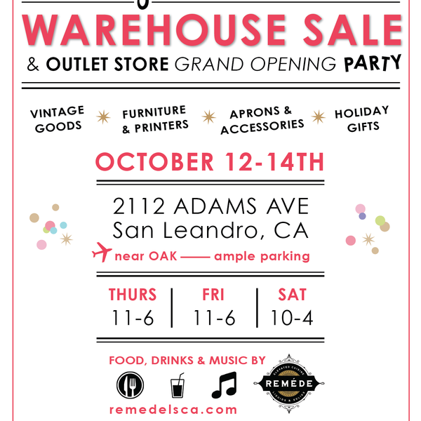 Jessie Steele Warehouse Sale & Outlet Store Party!