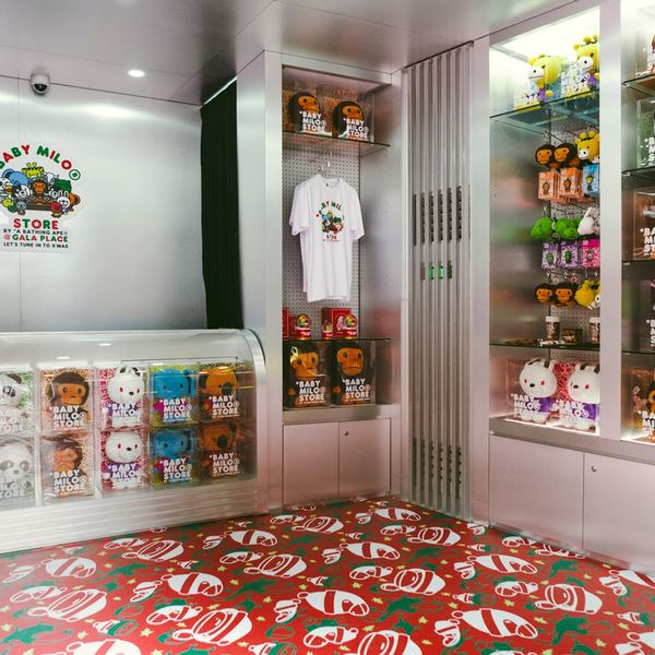  BAPE's Baby Milo Holiday Pop-Up Shop