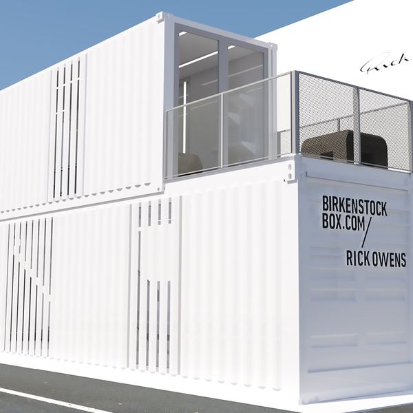 Rick Owens x Birkenstock Box Pop-Up