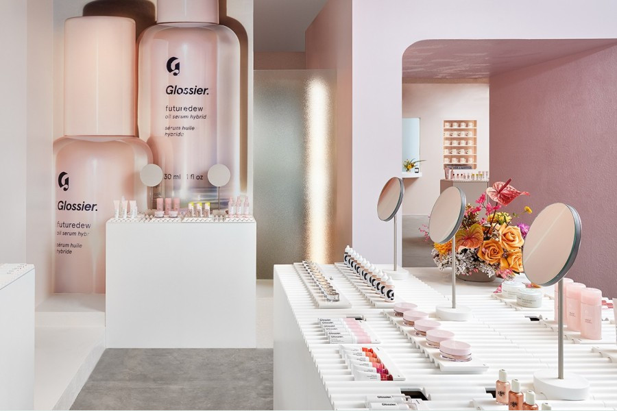 Glossier's Anticipated London Pop-up