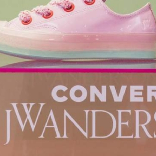 British Designer JW Anderson and Converse successfully exhibit shiny collaboration, with Pop Up shop in London’s SOHO.