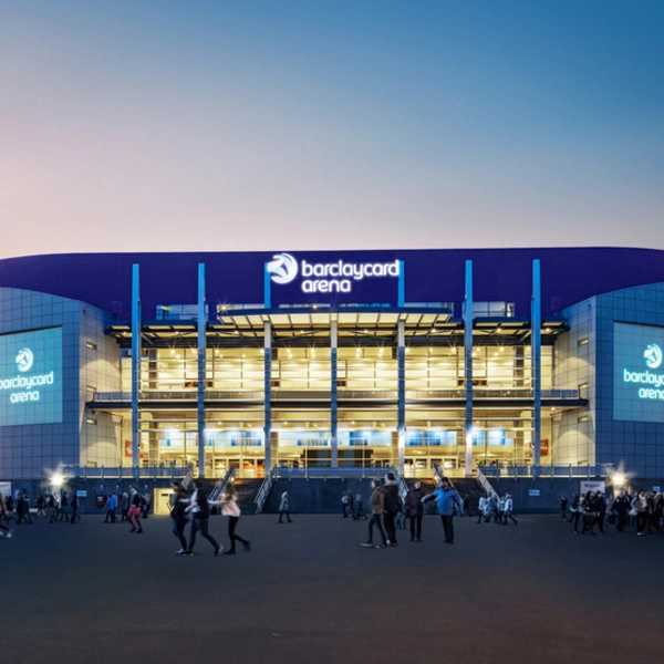 Vorplatz Barclaycard Arena