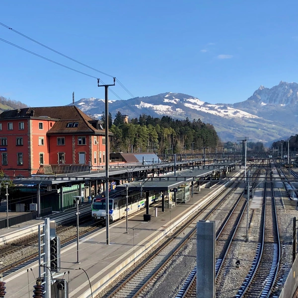 Lugano Bahnhof 