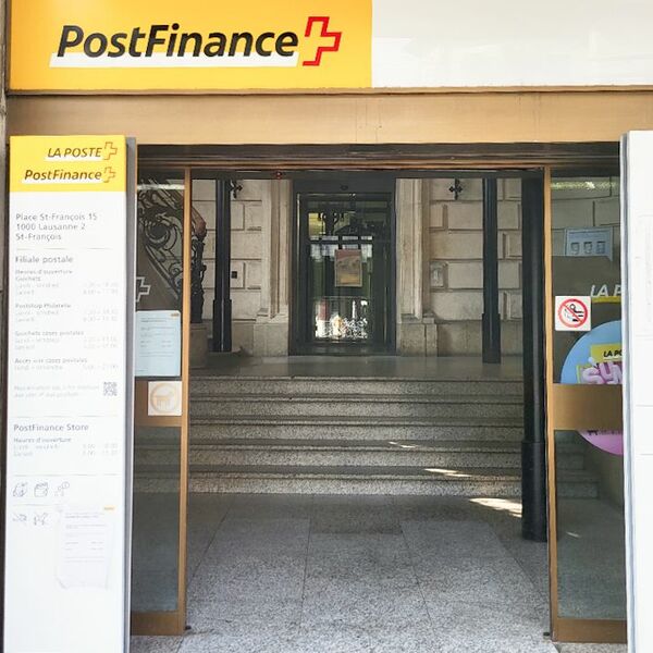 Post Filiale Lausanne 2 St-François