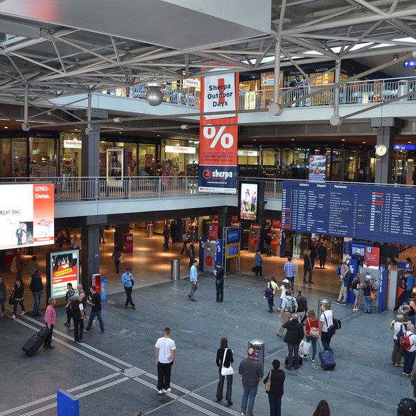 Take advantage of the high footfall