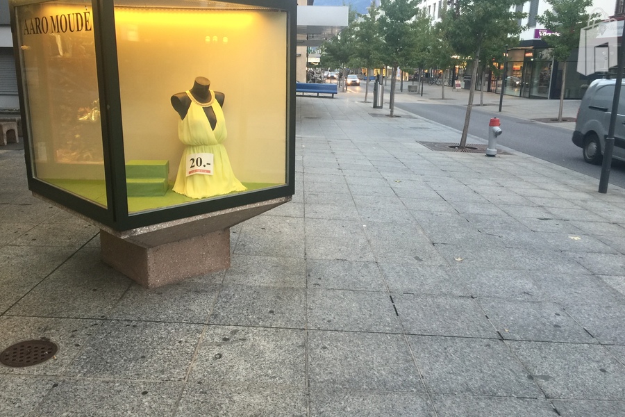 Schaufenster auf PASSANTENWEG