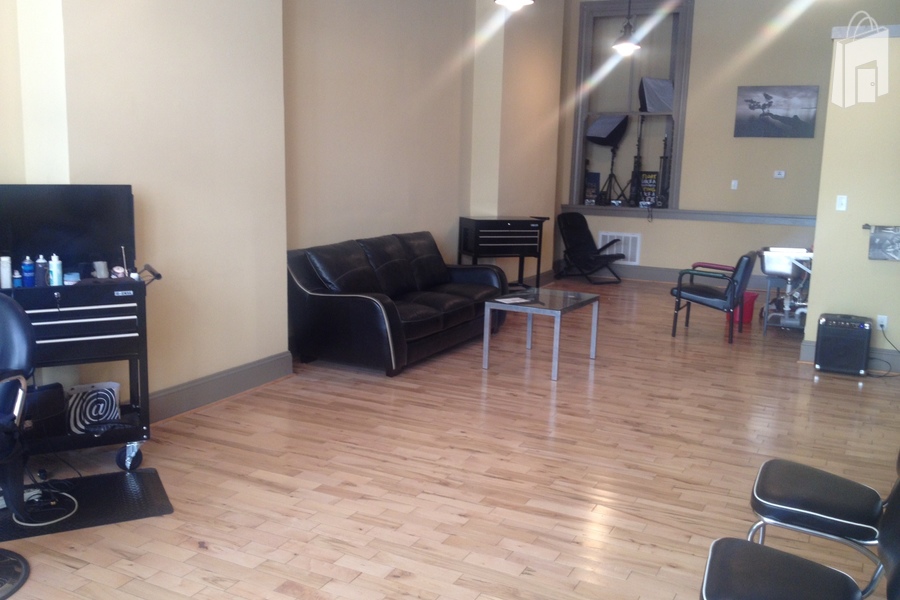 Left area and back of shop