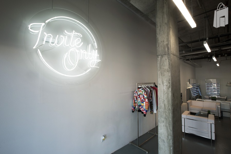 Invite Only Entrance Area