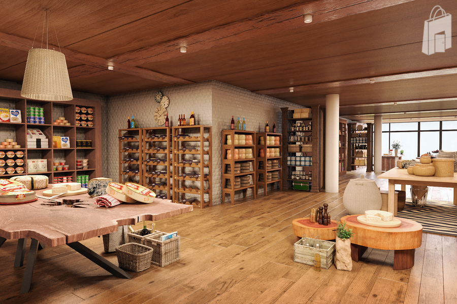 Visualisierung Käserei