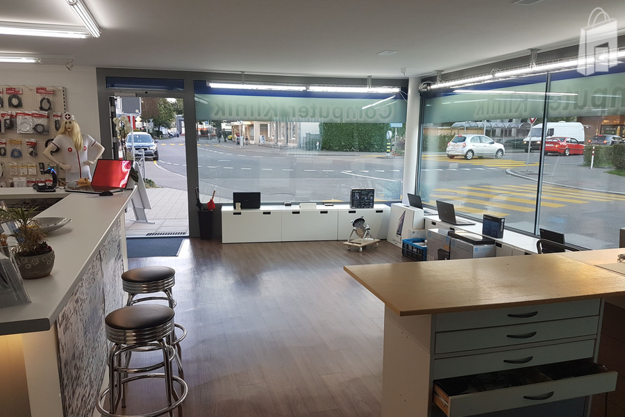 Schaufenster kann mitgenutzt werden