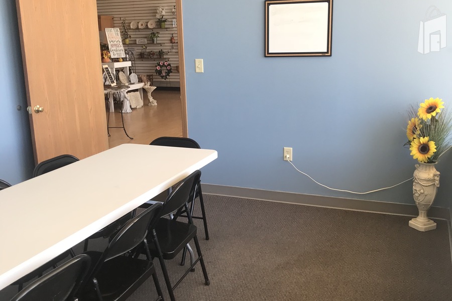 View from the opposite side of the room