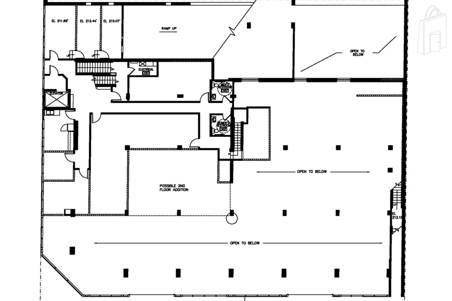 Second floor plan