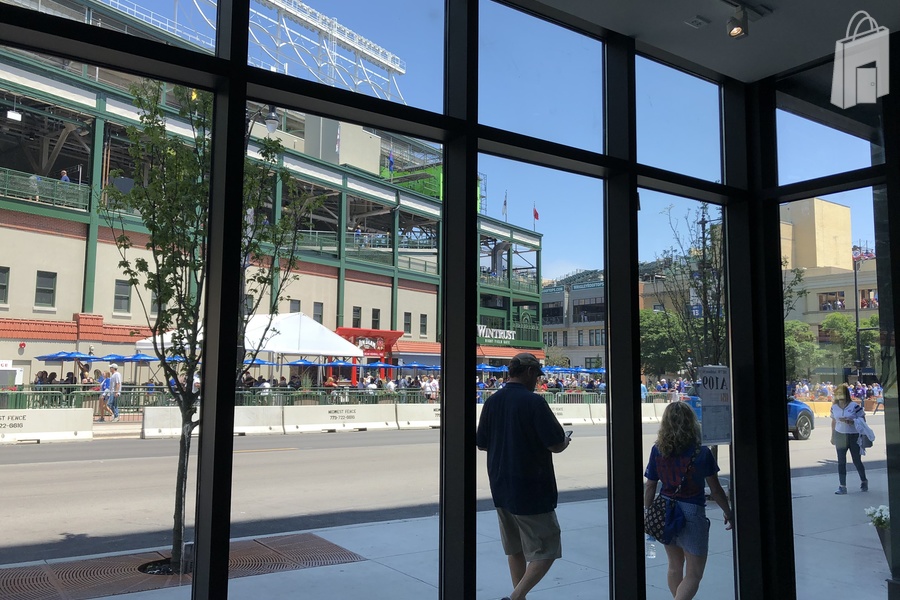 Visibile from Wrigley Field
