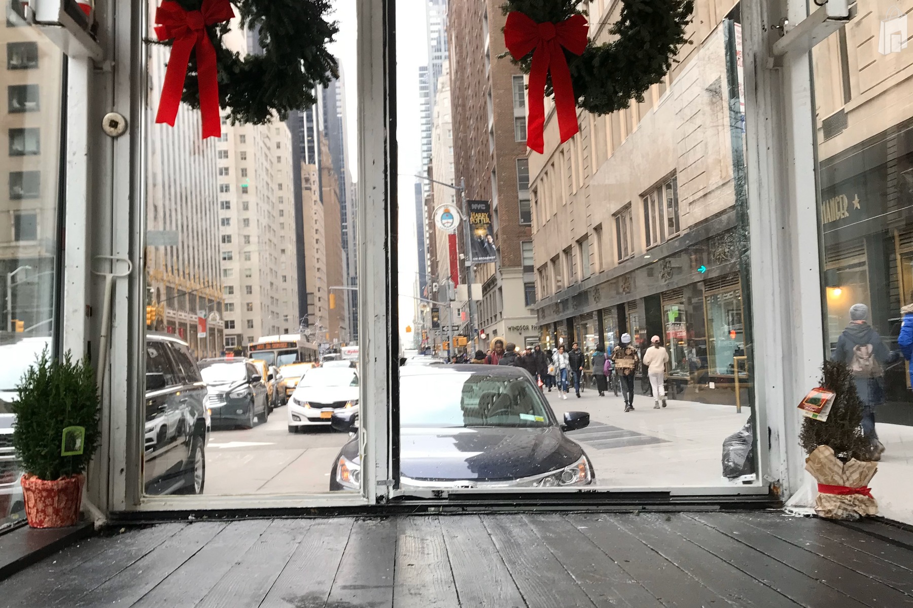Christmas inside The GlassTruck 