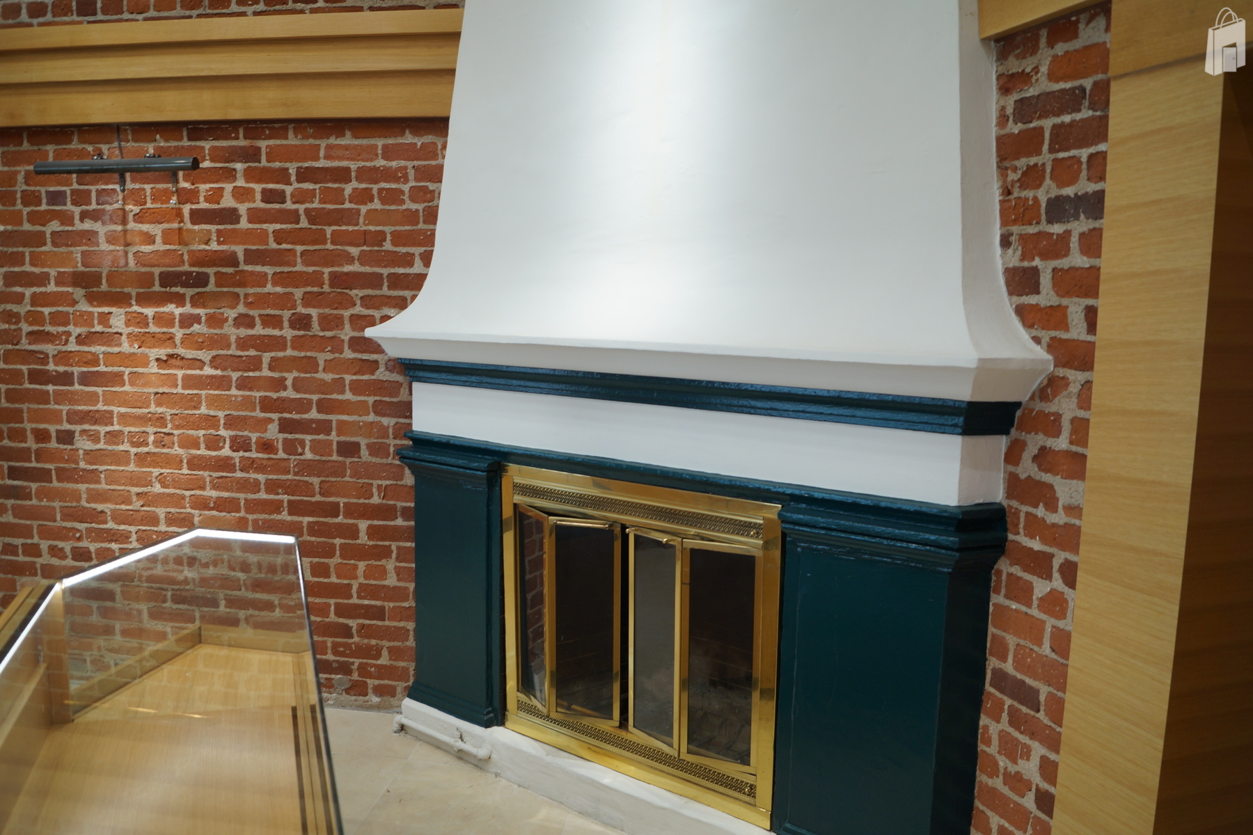 Fire Place in main Retail room