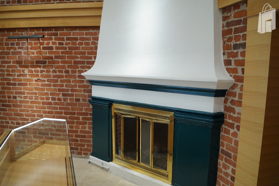 Fire Place in main Retail room