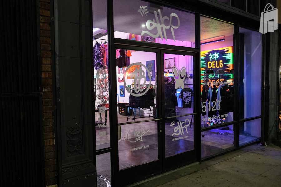 View from Hollywood Blvd