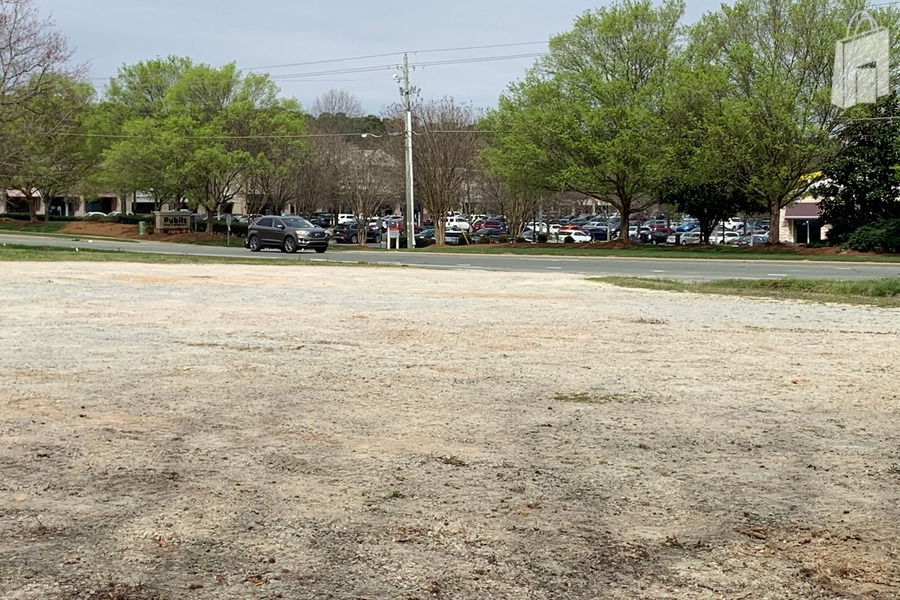 From Lot facing north towards McDonalds