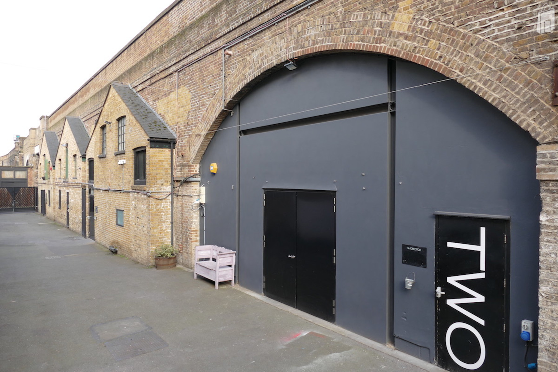 Shoreditch Studios large outdoor space
