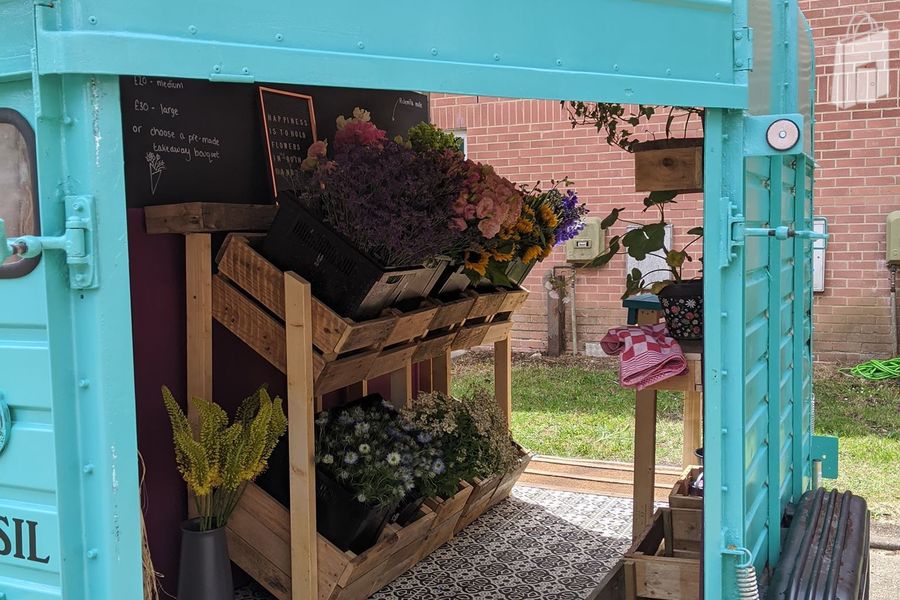 The Flower Box, front entrance