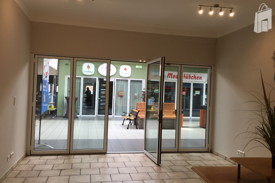 Laden Sicht nach draußen