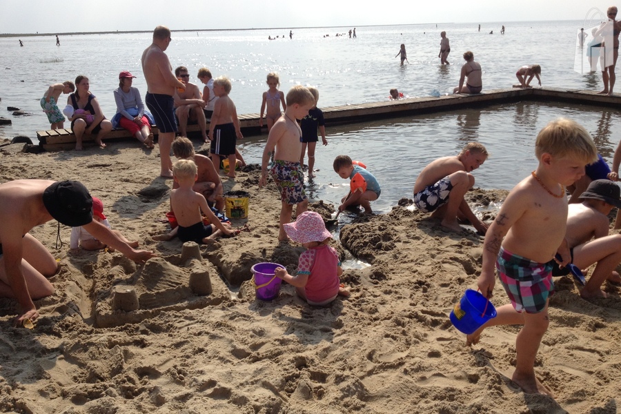 Strand Sandspielecke
