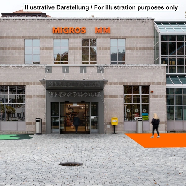 Langnau |  Aussen-Promotionsfläche, 54 m2