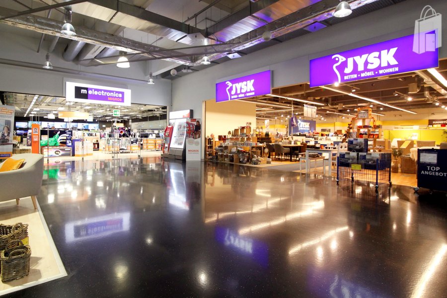 Nachbargeschäfte Melectronics, Jysk