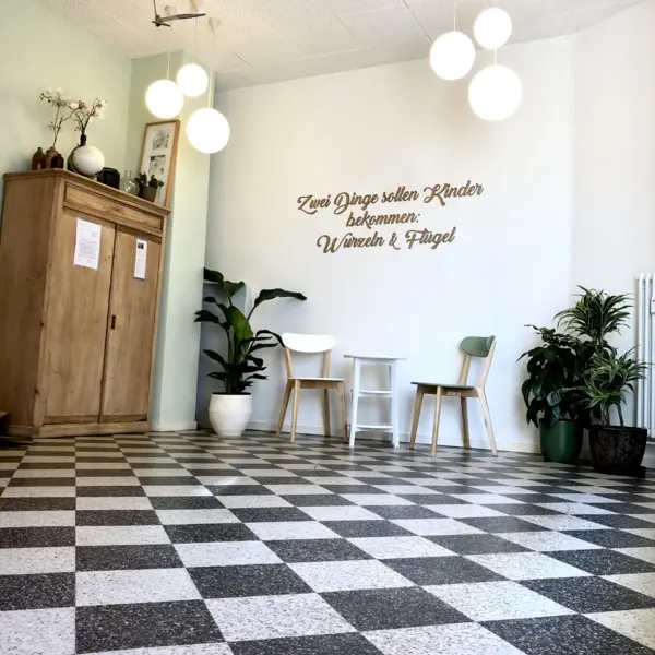 freundlich eingerichtete Räumlichkeiten, mitten im Kleinbasel