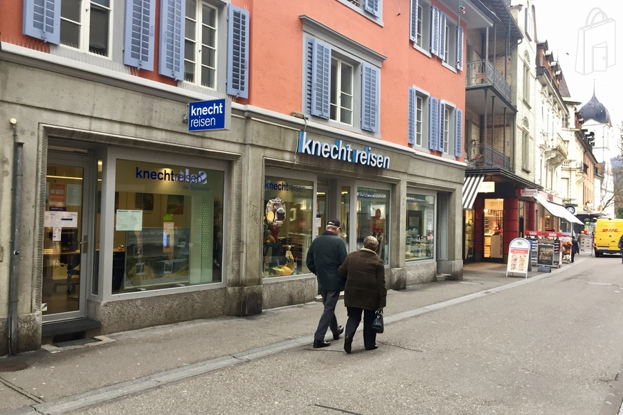 Aussenansicht Einkaufsstrasse