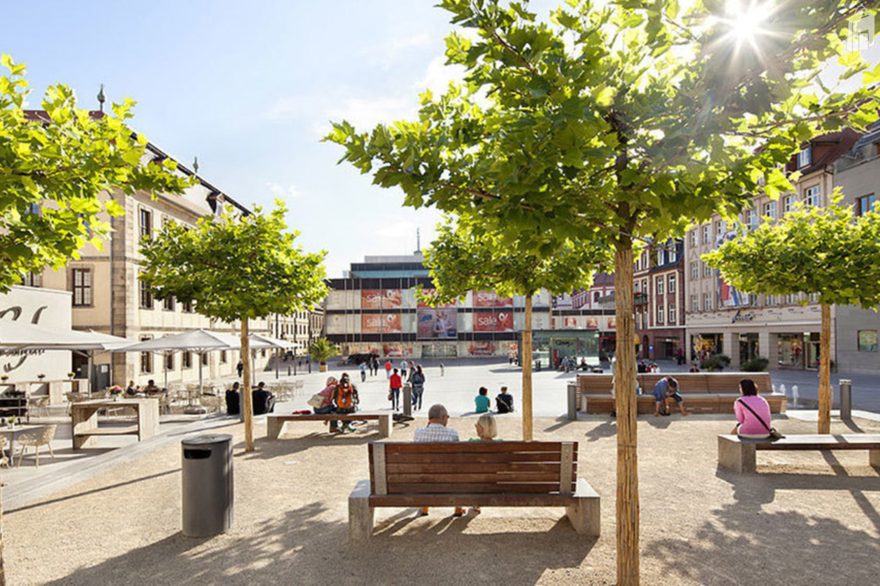 Universitätsplatz mittel in Fulda - miete diesen Pop-up Shop