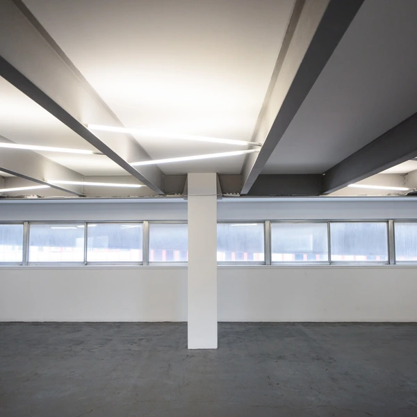 Gallery exhibition space at the Silver Building - London's Royal Docks 