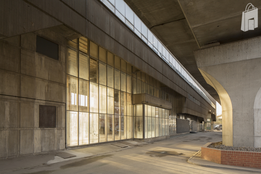 Silver Building Front