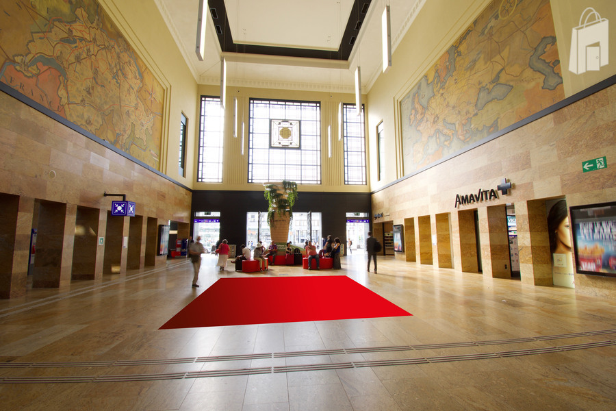Promotionsfläche P1 Bahnhof Genf