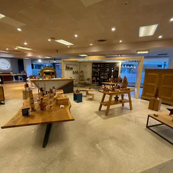 Popupfläche in Concept Store 