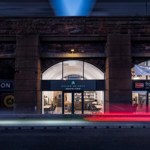 White Industrial pop-up space in Gateshead