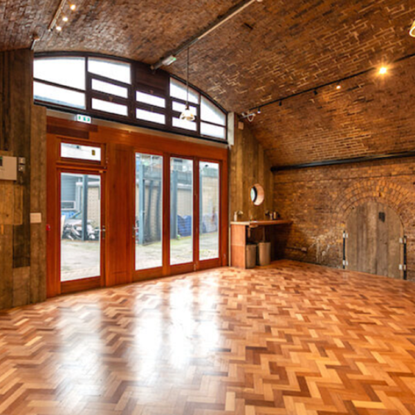 Immersive and chic event space in Shoreditch