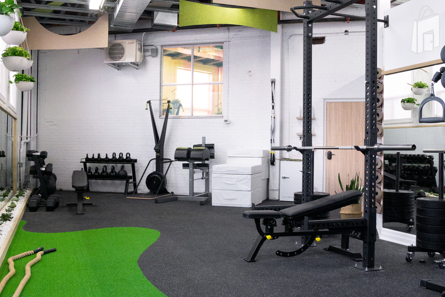 Spaces by Jacflash designed THE STUDIO to be a holistic, fitness centre where rugged athleticism meets mindful conditioning.