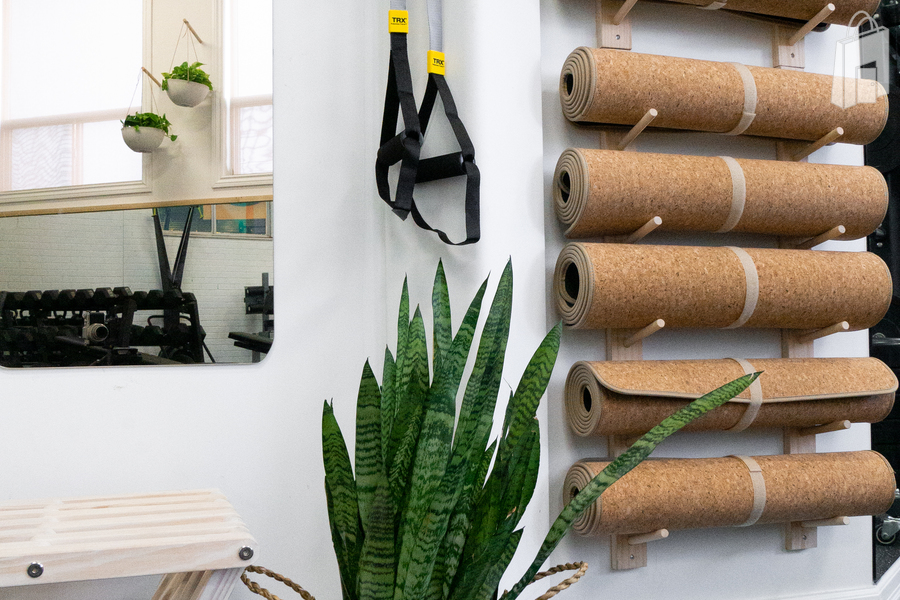 Spaces by Jacflash designed THE STUDIO to be a holistic, fitness centre where rugged athleticism meets mindful conditioning.