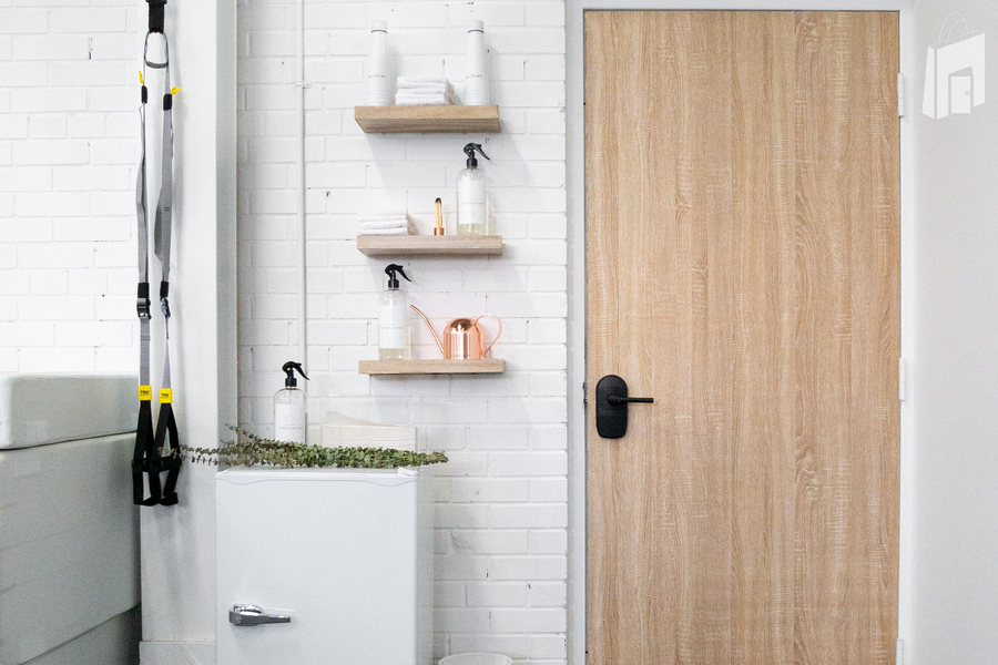 Spaces by Jacflash designed THE STUDIO to be a holistic, fitness centre where rugged athleticism meets mindful conditioning.