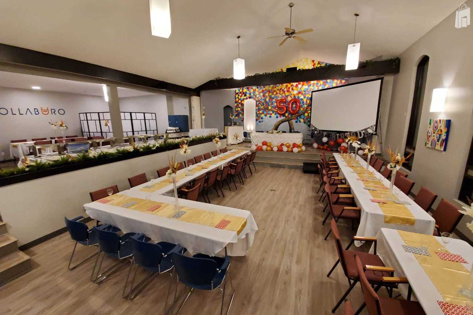 Party - Rectangle Tables Layout 1