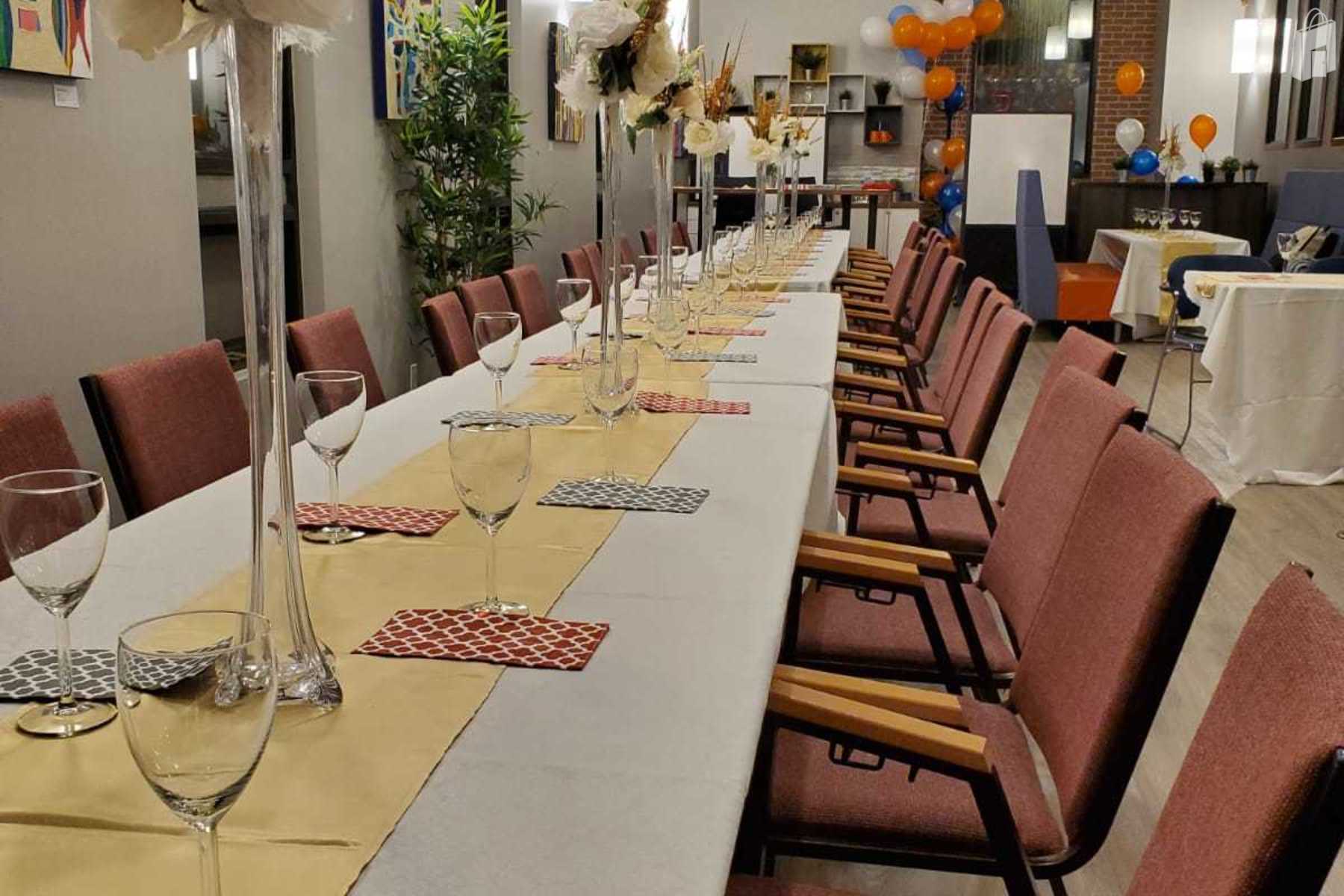 Party - Rectangle Tables Layout 2