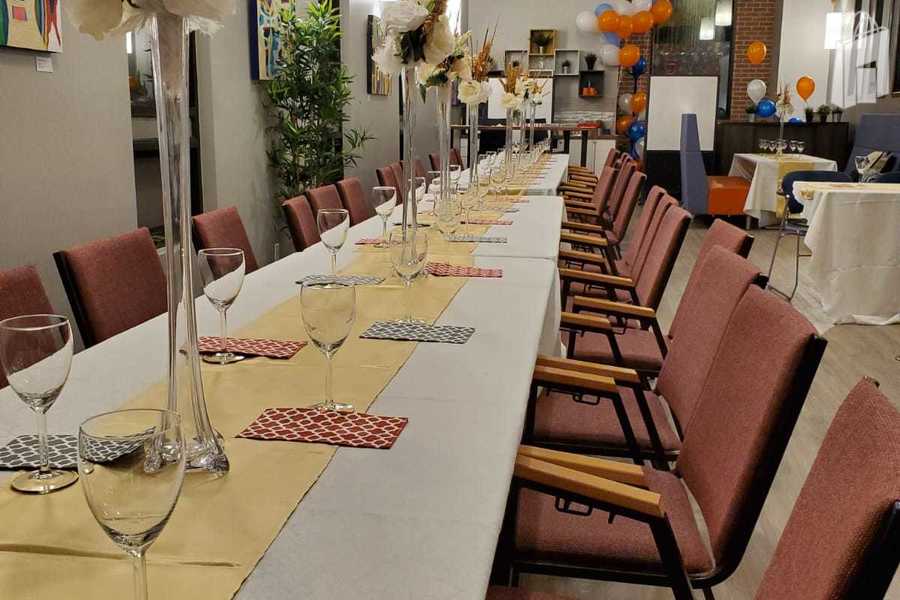 Party - Rectangle Tables Layout 2