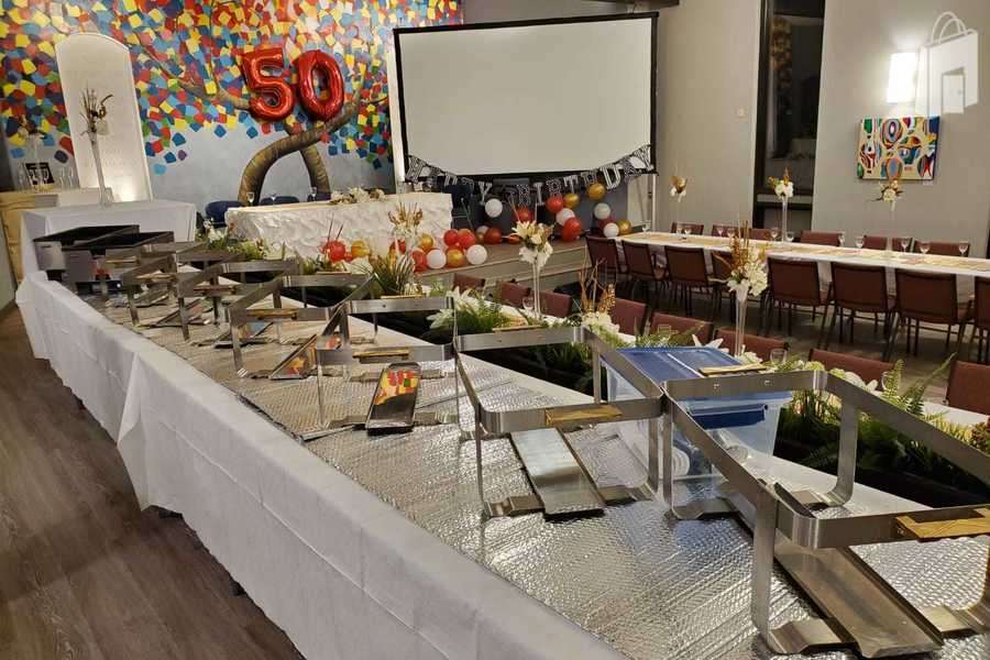 Food Buffet on Elevated Area