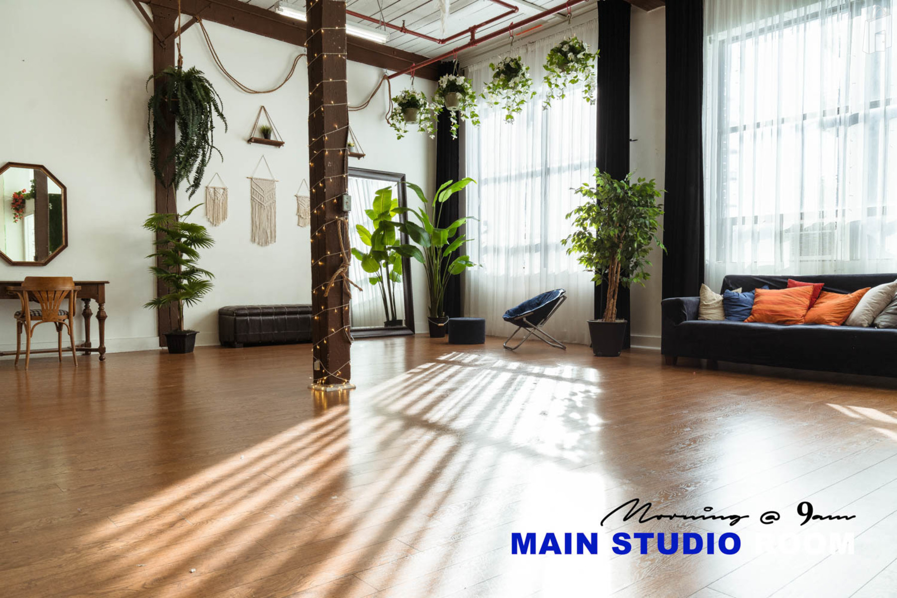 Main Studio Room sunrise