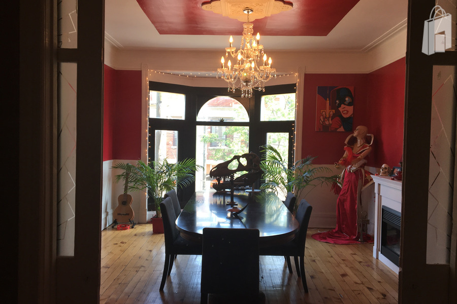 Upstairs dining room